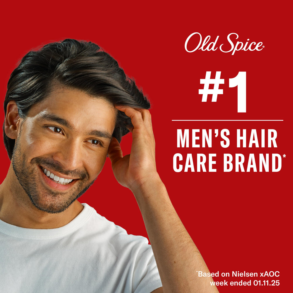 Old Spice twin pack flatlay showing two jars for value and consistent styling supply