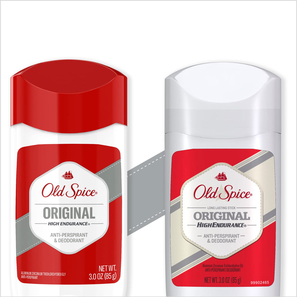 Old Spice solid texture detail highlighting smooth, non-sticky finish