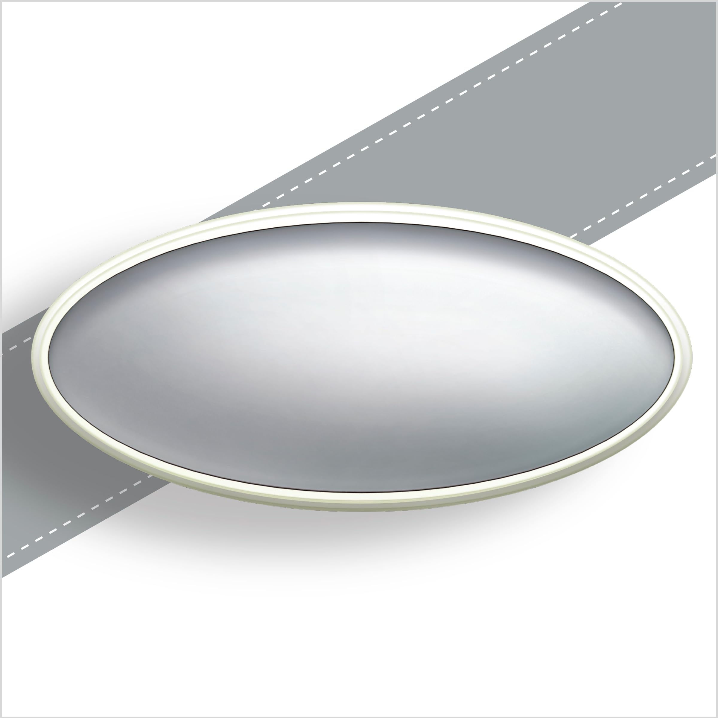 Top view of Old Spice deodorant surface showing soft, even finish