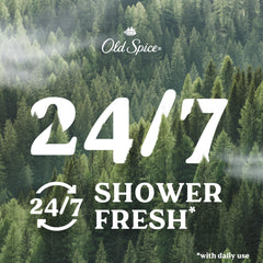 Old Spice Timber bottle back showing ingredients panel for informed shoppers
