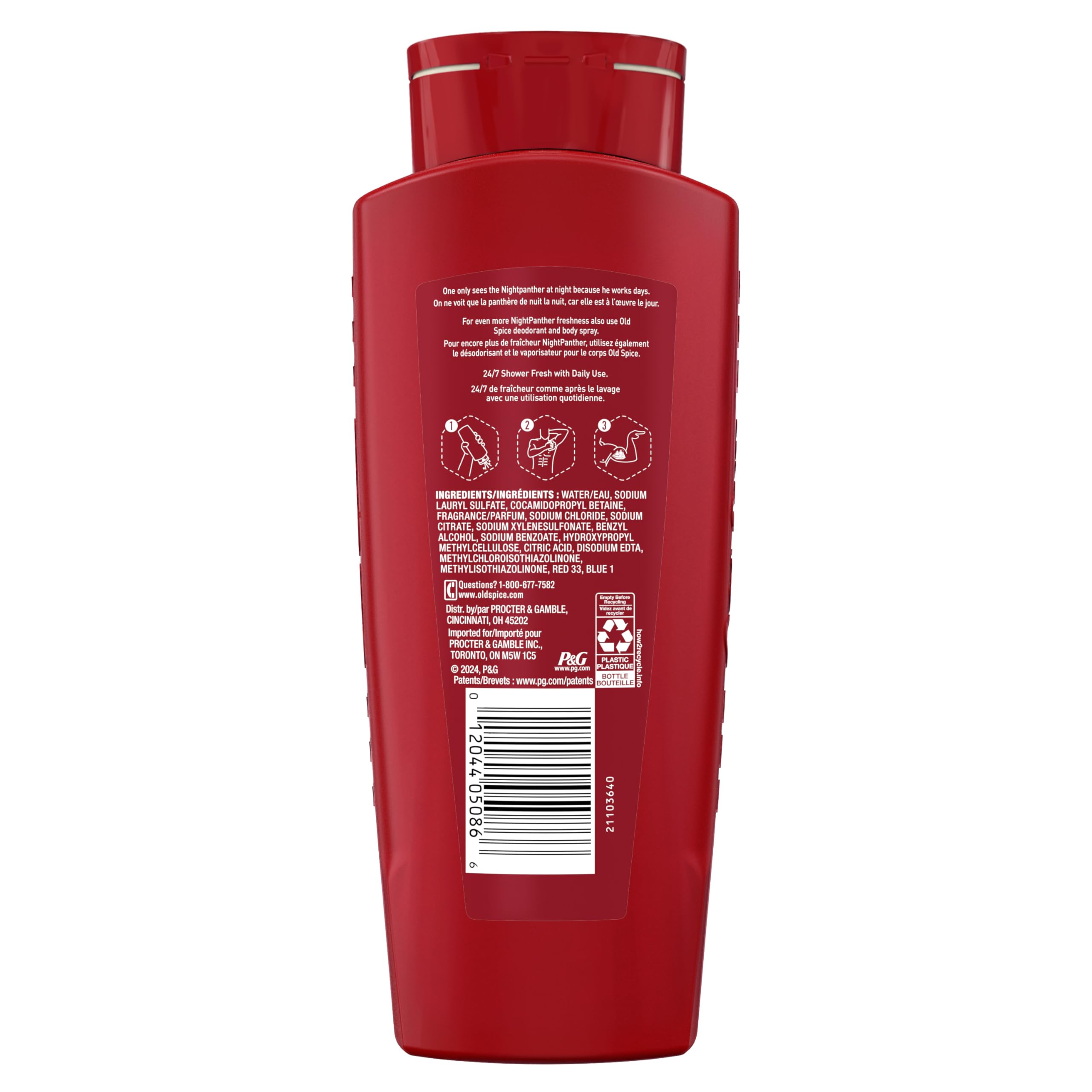Old Spice Wild Collection shelf display shows variety and choice among signature scents