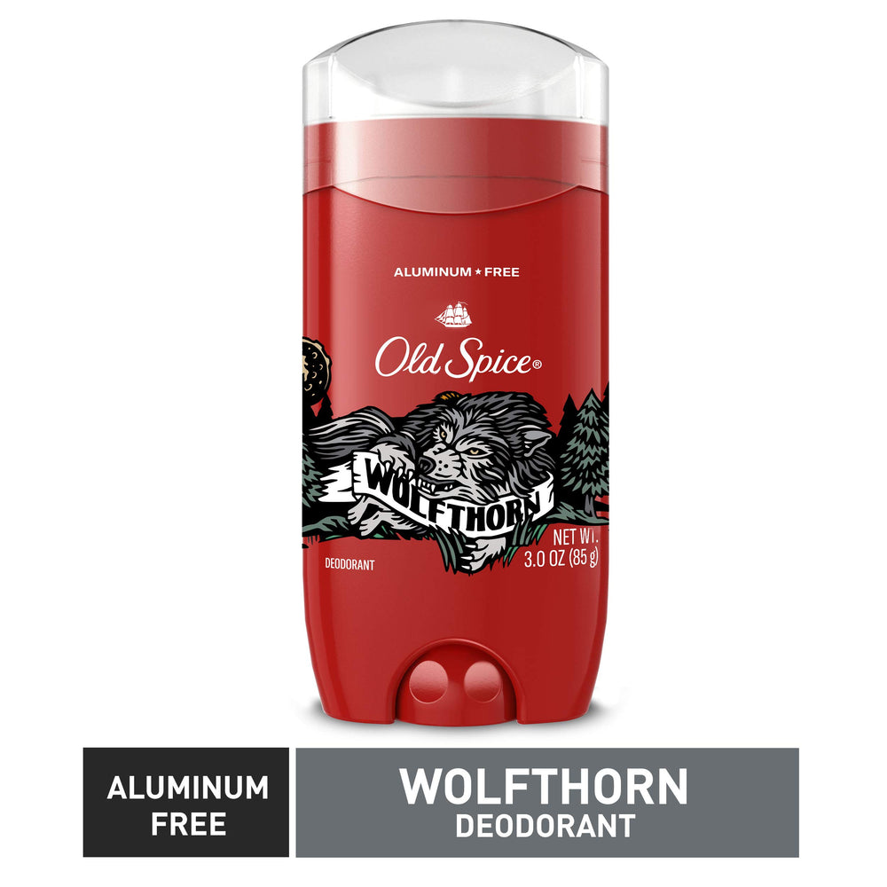 Old Spice Wolfthorn in bathroom routine, fast-drying and ready-to-wear benefit