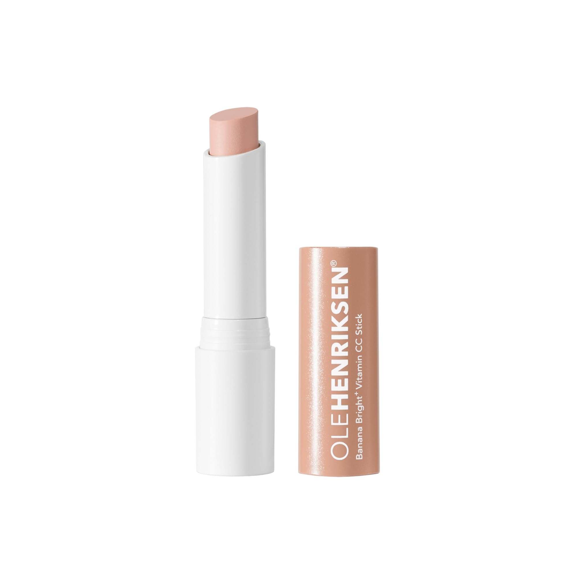 Ole Henriksen CC stick front view showing banana shade and instant brightening
