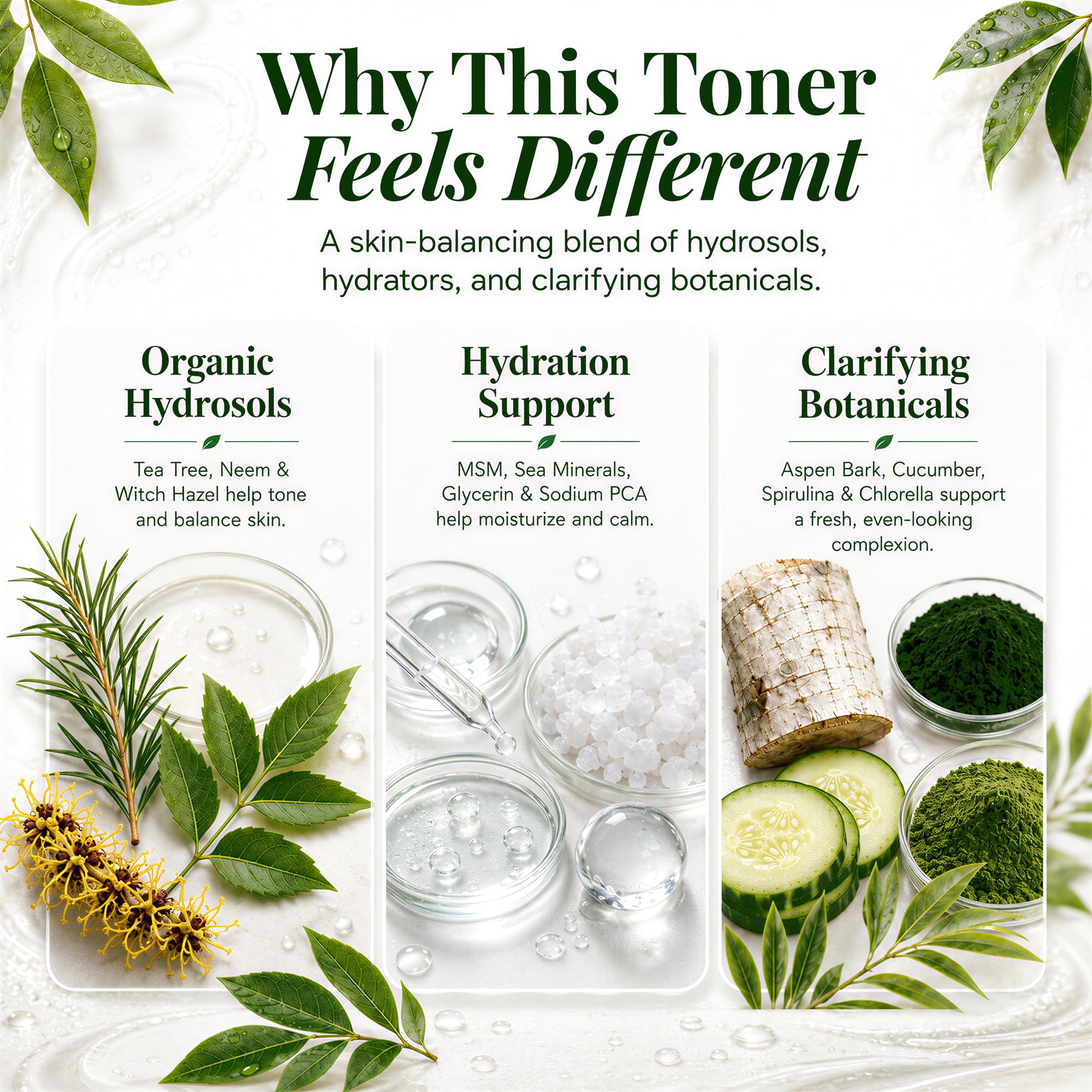 Oleavine TheraTree with tea tree and neem ingredients for clarity
