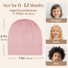 OLESILK adjustable strap detail securing bonnet all night without pulling