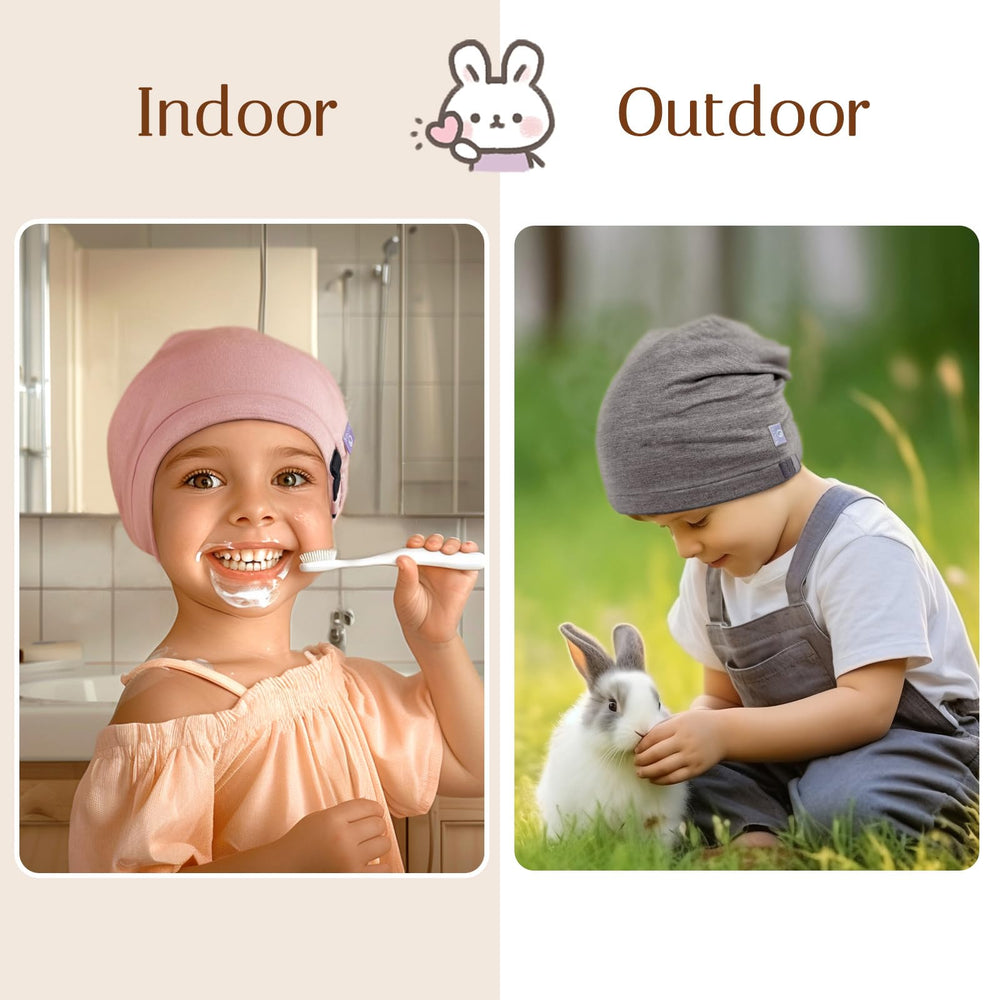 OLESILK bonnet in a styled nursery scene conveying softness and style