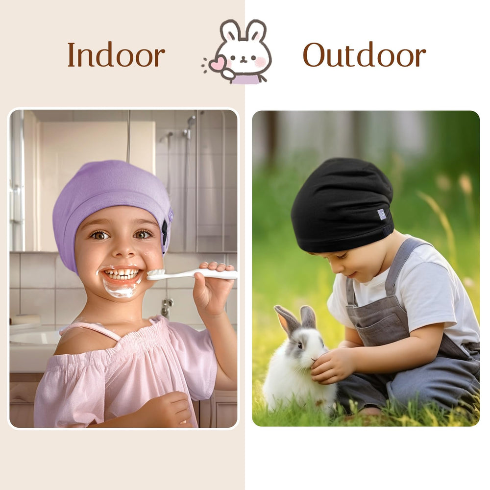 OLESILK bonnet on baby stroller walk keeps hair protected outdoors
