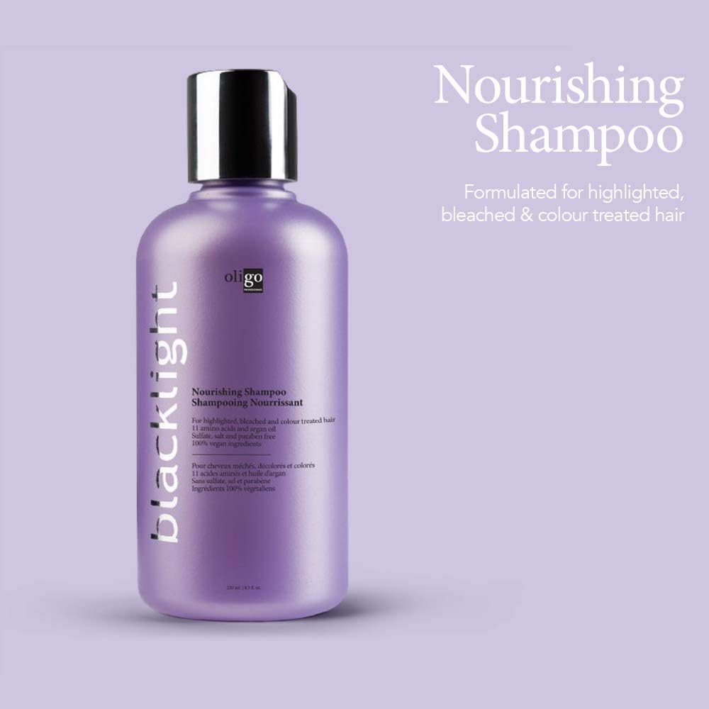Oligo Professionnel back label close-up showing ingredients and vegan claims for transparency