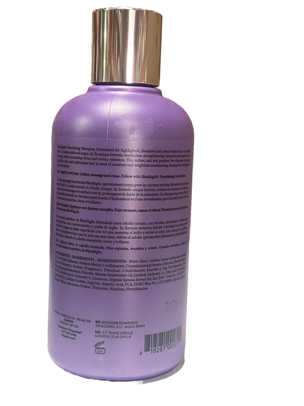 Oligo Professionnel bottle on bathroom shelf in a lifestyle scene suggesting everyday luxury