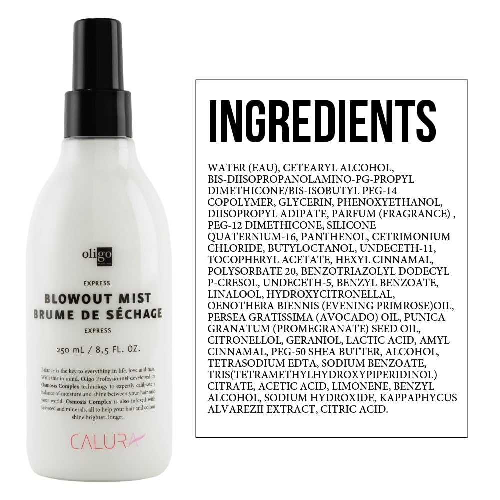 Oligo Professionnel bottle shown in hand for size and easy handling