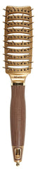 Olivia Garden NT-VTS front view showing ergonomic handle and bristles for comfortable styling