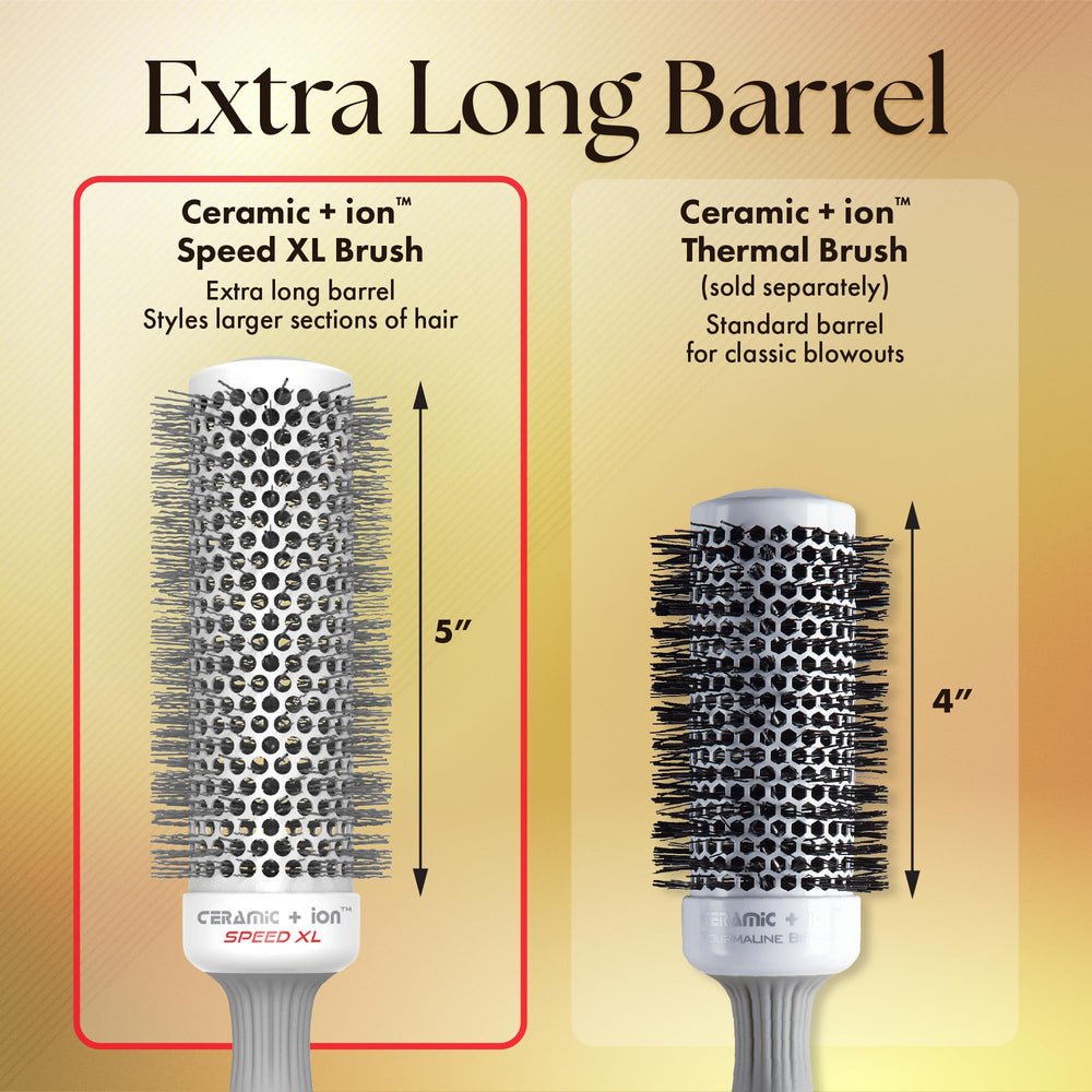 Olivia Garden ionic bristles detail with soft tips to reduce frizz and protect scalp