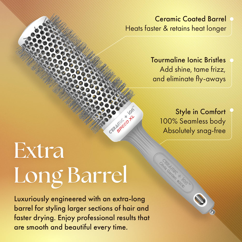Olivia Garden handle grip ergonomic design for comfortable salon-style control
