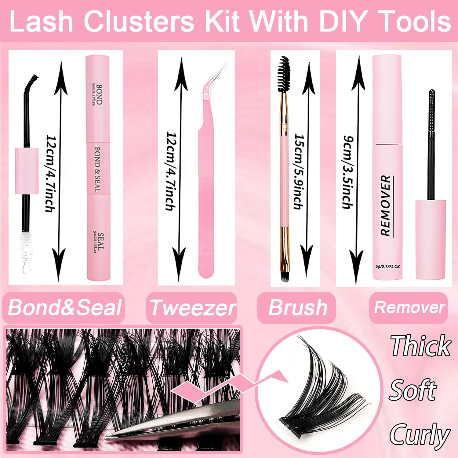 OLLAVO close-up of lash cluster texture showing soft mink-like fibers and natural finish