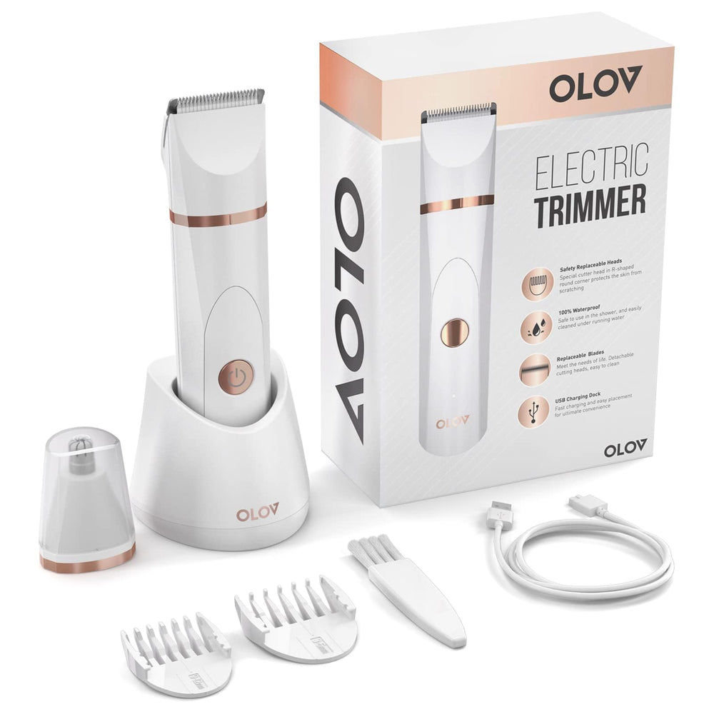 OLOV ceramic blade closeup demonstrating smooth ceramic edge for gentler cuts
