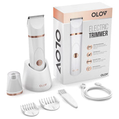 OLOV ceramic blade closeup demonstrating smooth ceramic edge for gentler cuts