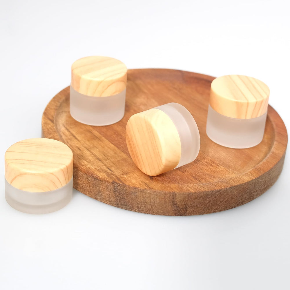 Olutacot top view filled with cream illustrating tidy cosmetic storage