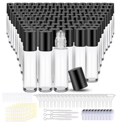 Olutacot clear 10ml bottles front view showing full set and neat storage benefit