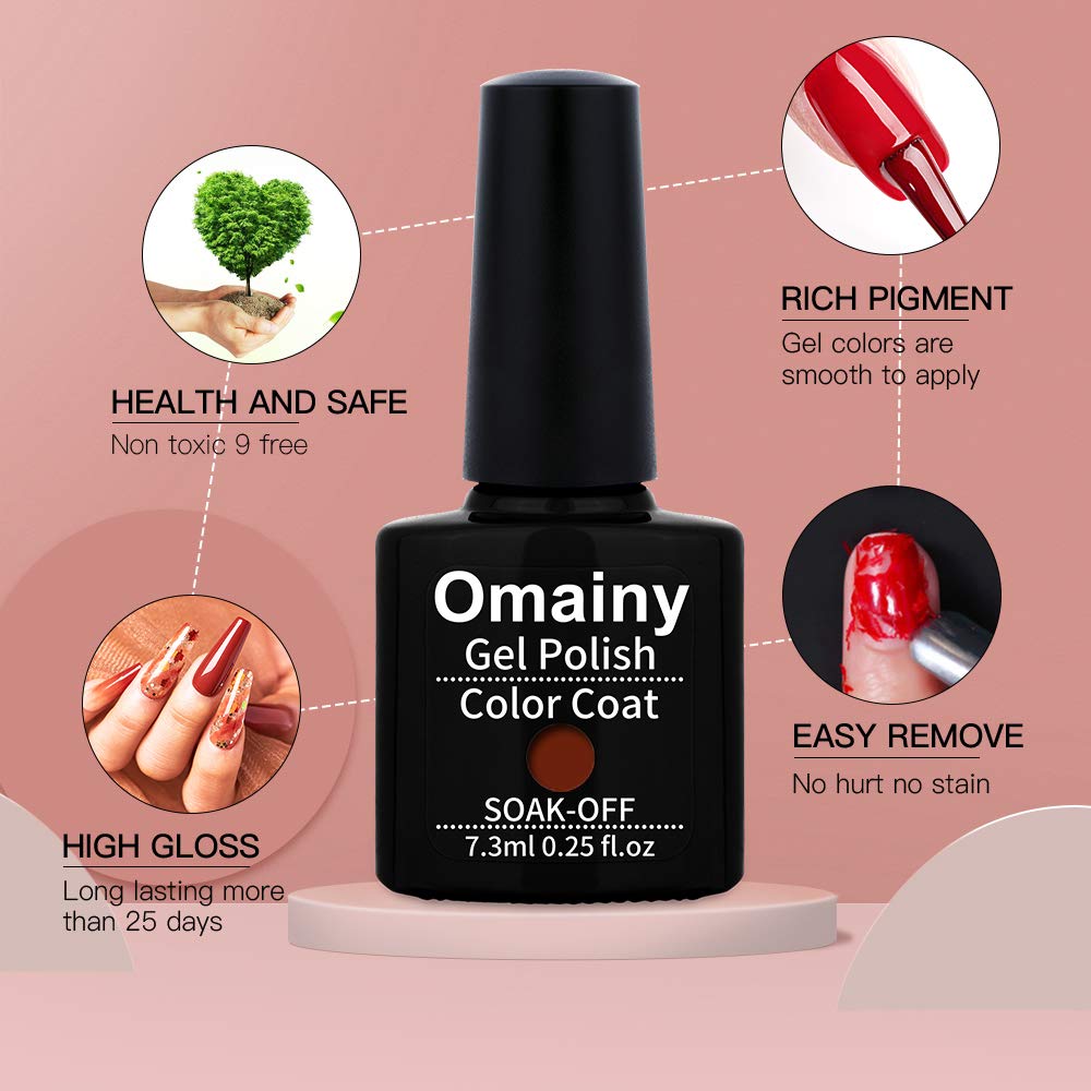 Omainy soak-off removal demo showing safe acetone soak and gentle nail-care benefit
