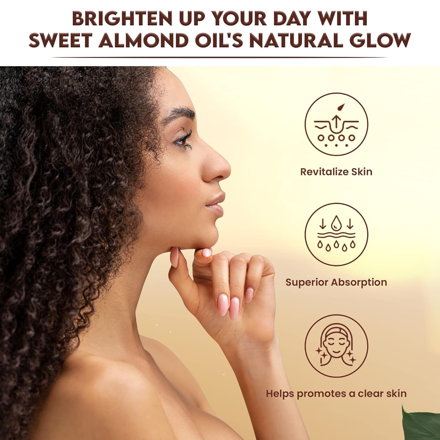 OMIC Lighten-Up label close-up, reveals ingredient list and usage guidance