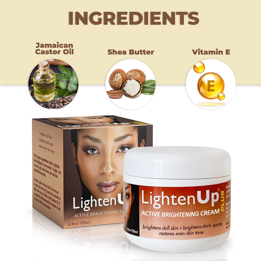 OMIC Lighten-Up cream texture close-up highlighting rich moisturizing benefit