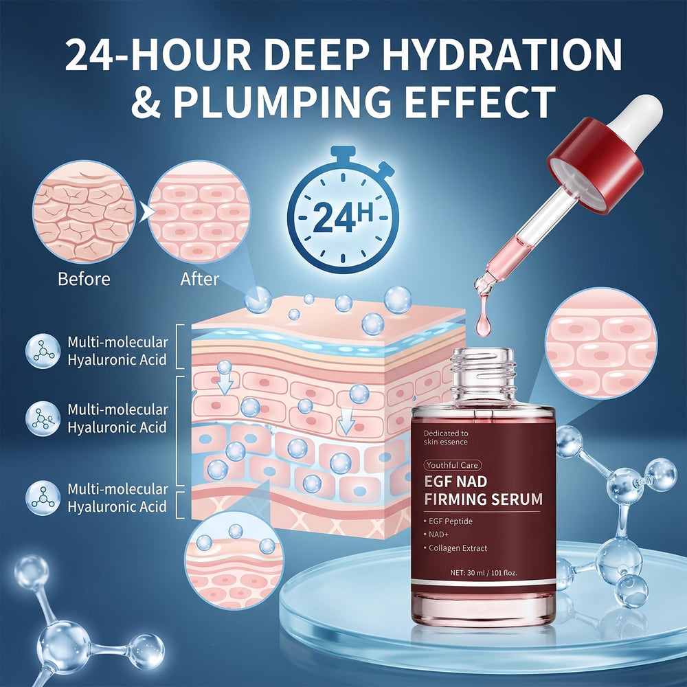 omni health ingredient closeup showing EGF and hyaluronic actives for visible plumping