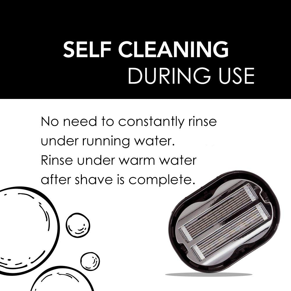 OmniShaver cartridge removal step-by-step demonstration, safe and fast swap