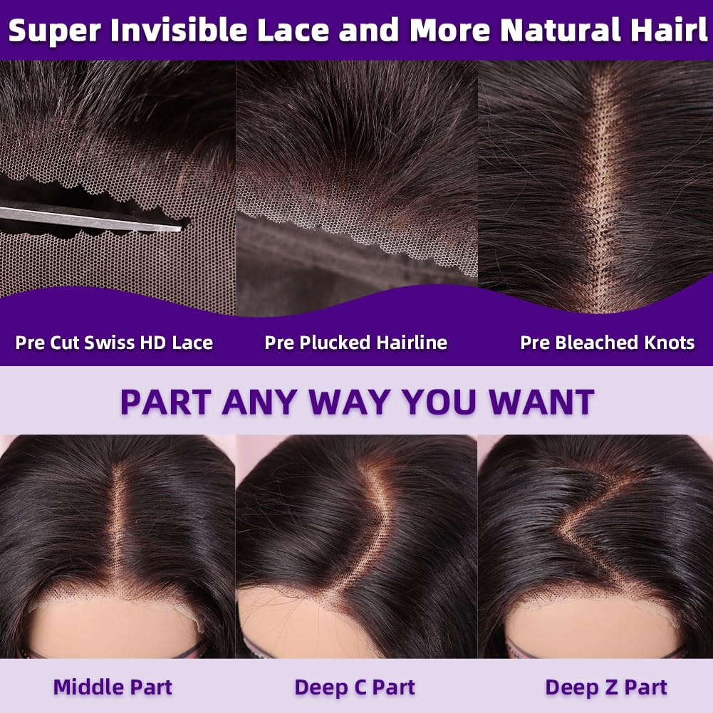 omswet hand holding wig to show 10-inch length and scale advantage
