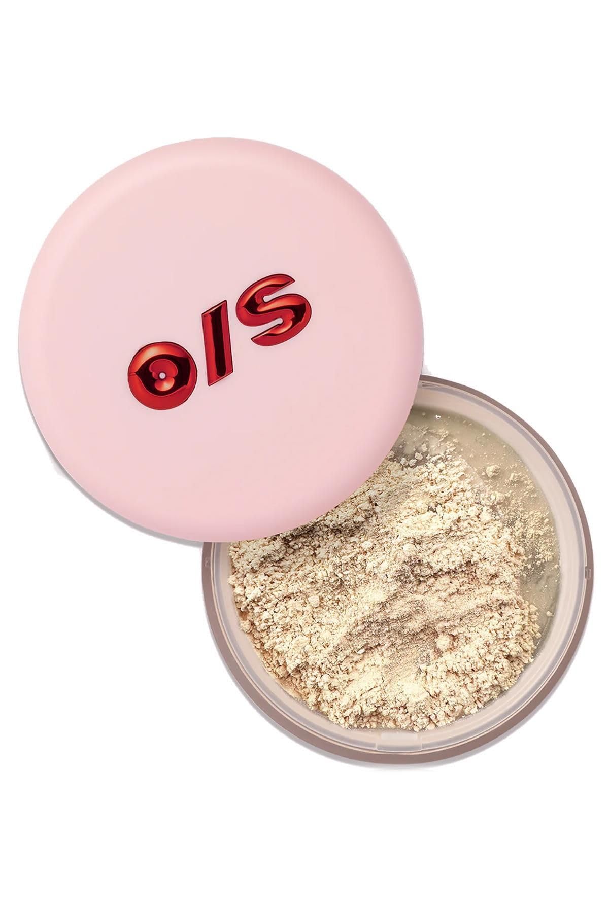 One Size front packaging showing powder jar and label benefit of lasting matte finish