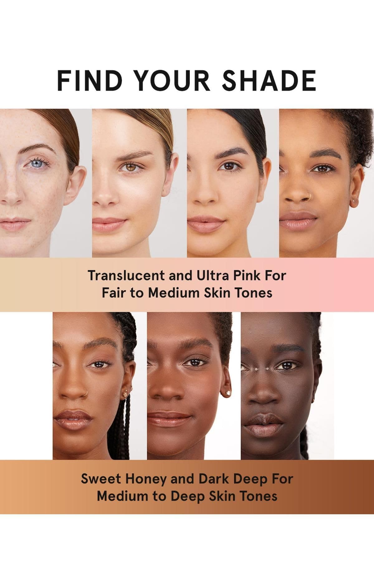 ONE/SIZE swatch on fair to medium skin showing Ultra Pink blendability and natural color match