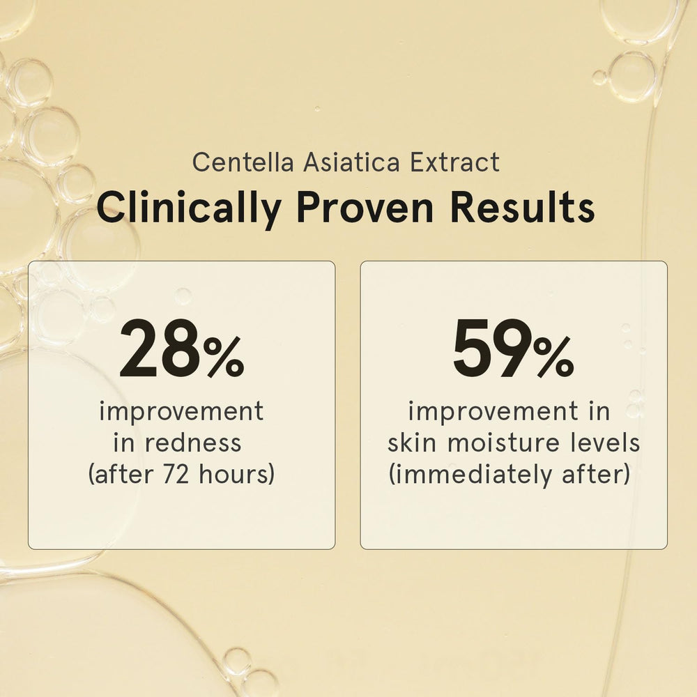 ONE THING close-up label showing ingredients and gentle formulation benefits