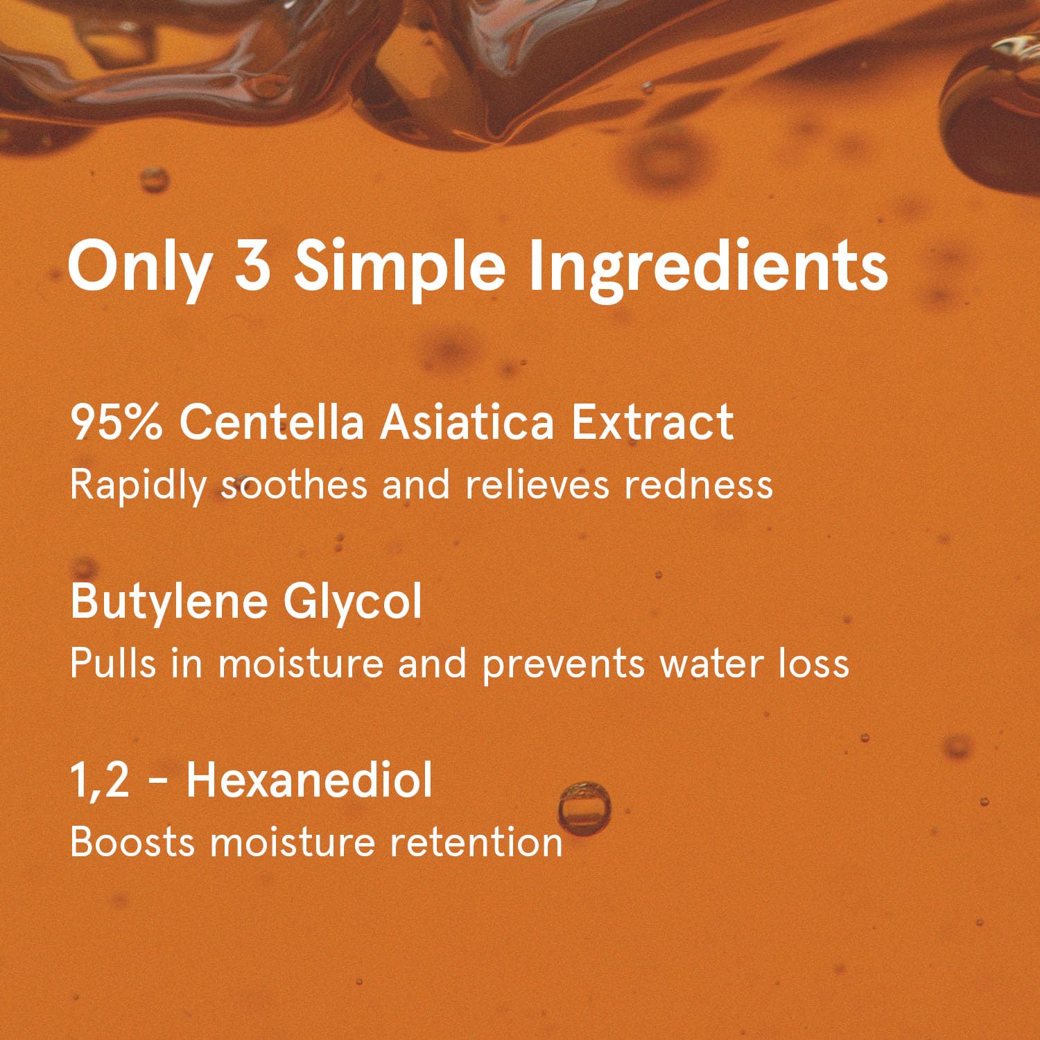ONE THING pad mask application illustrating targeted redness relief and comfort