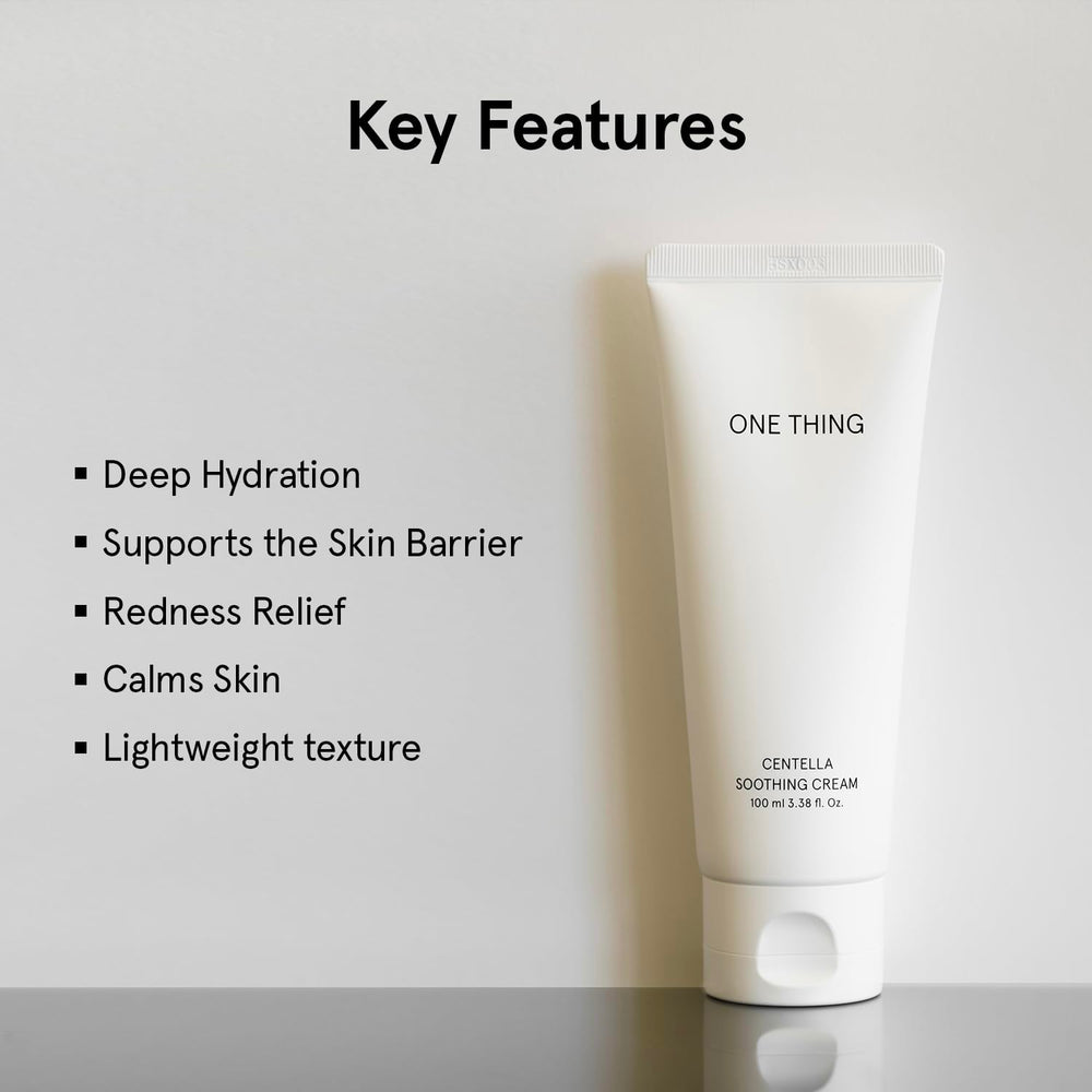 ONE THING close-up of cream texture showing lightweight hydration