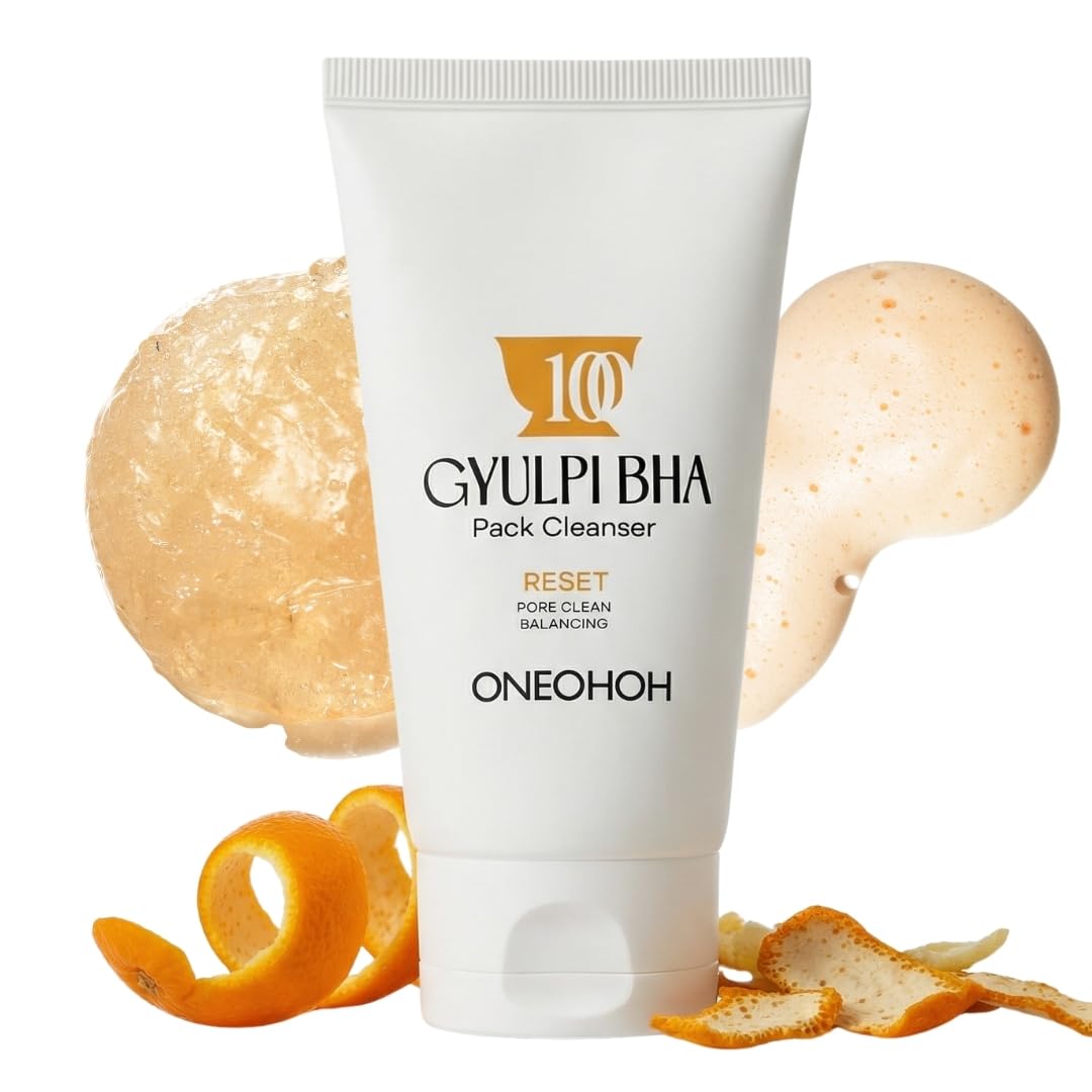ONEOHOH front packaging showing cleanser and benefits
