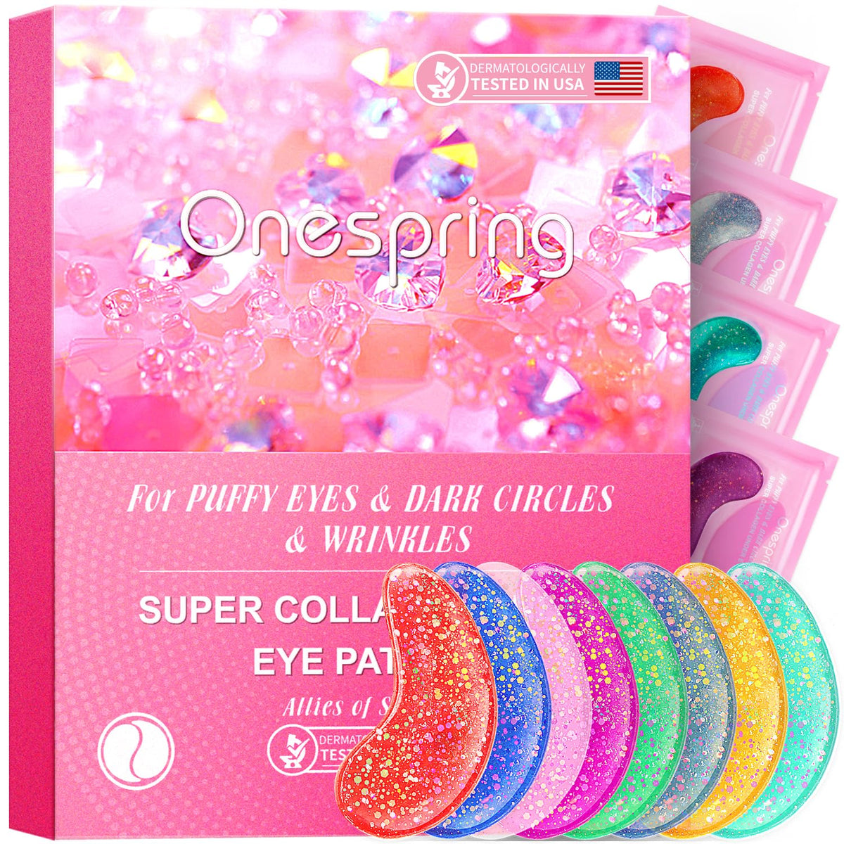 Onespring front packaging showing 24 pairs and product name benefit