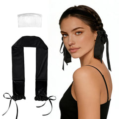 ONEUPIN black headband front view showing secure fit and comfort