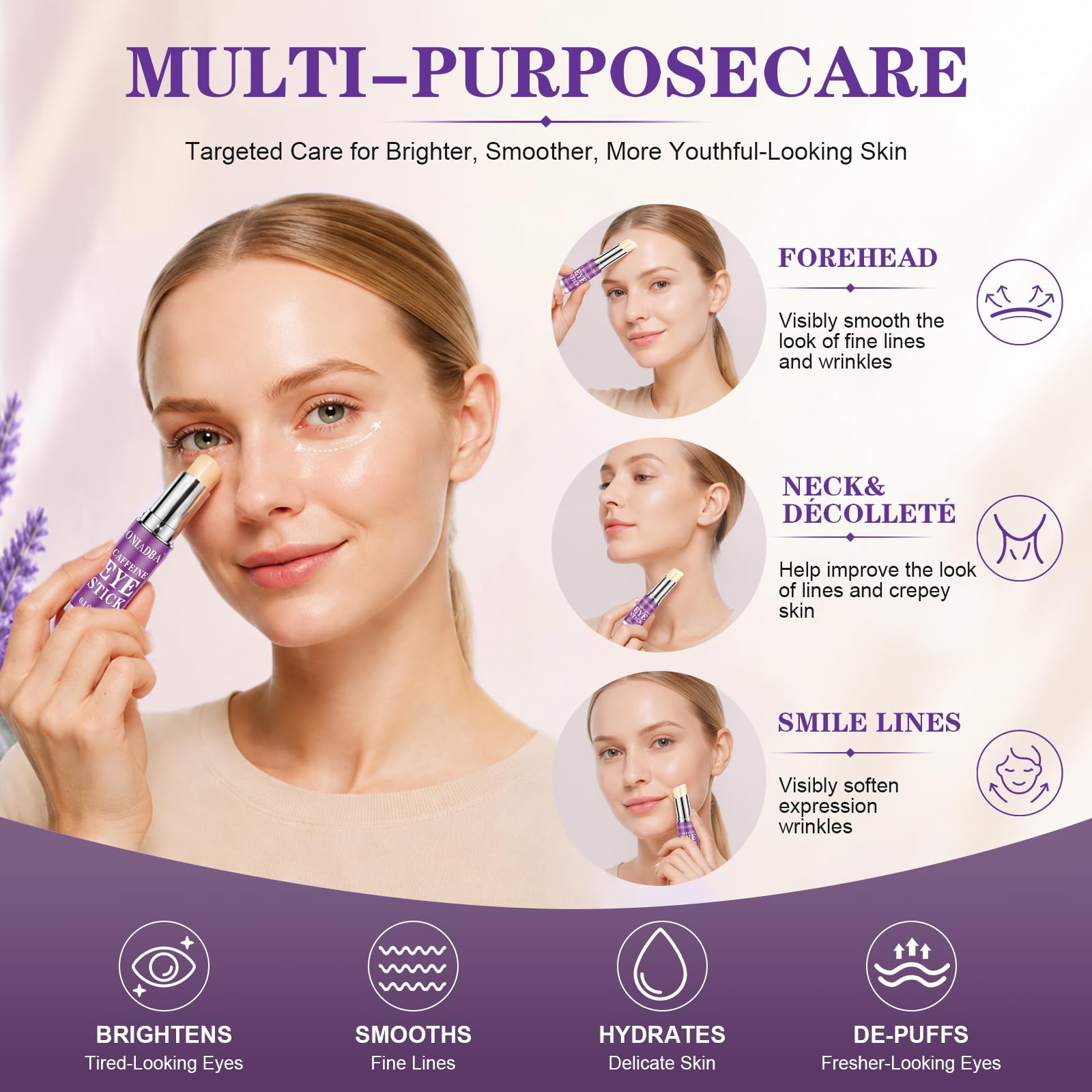 ONIADBA dual stick open box conveying portable skincare convenience