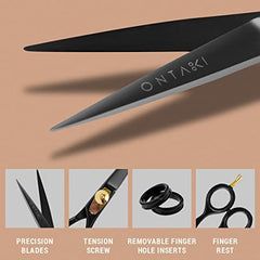 ONTAKI close-up of Japanese steel blade edge highlighting long-lasting sharpness and precision