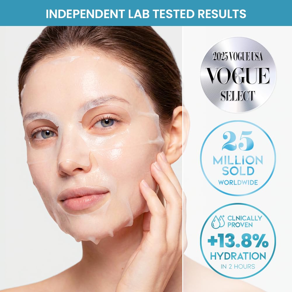 #OOTD post-mask skin closeup showing visibly smoother hydrated finish