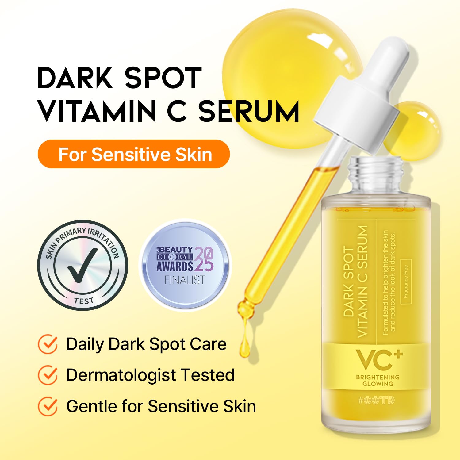 #OOTD dropper close-up dispensing serum for precise application benefit
