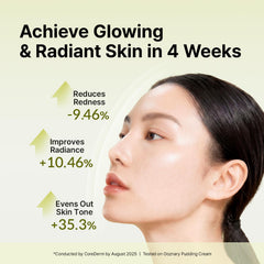 OOZNARY cream open showing pudding texture for quick absorption benefit