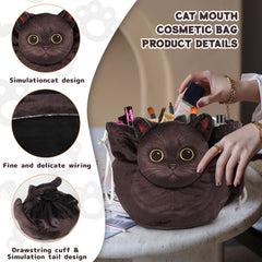Openhahaha drawstring opened wide, easy access and secure closure