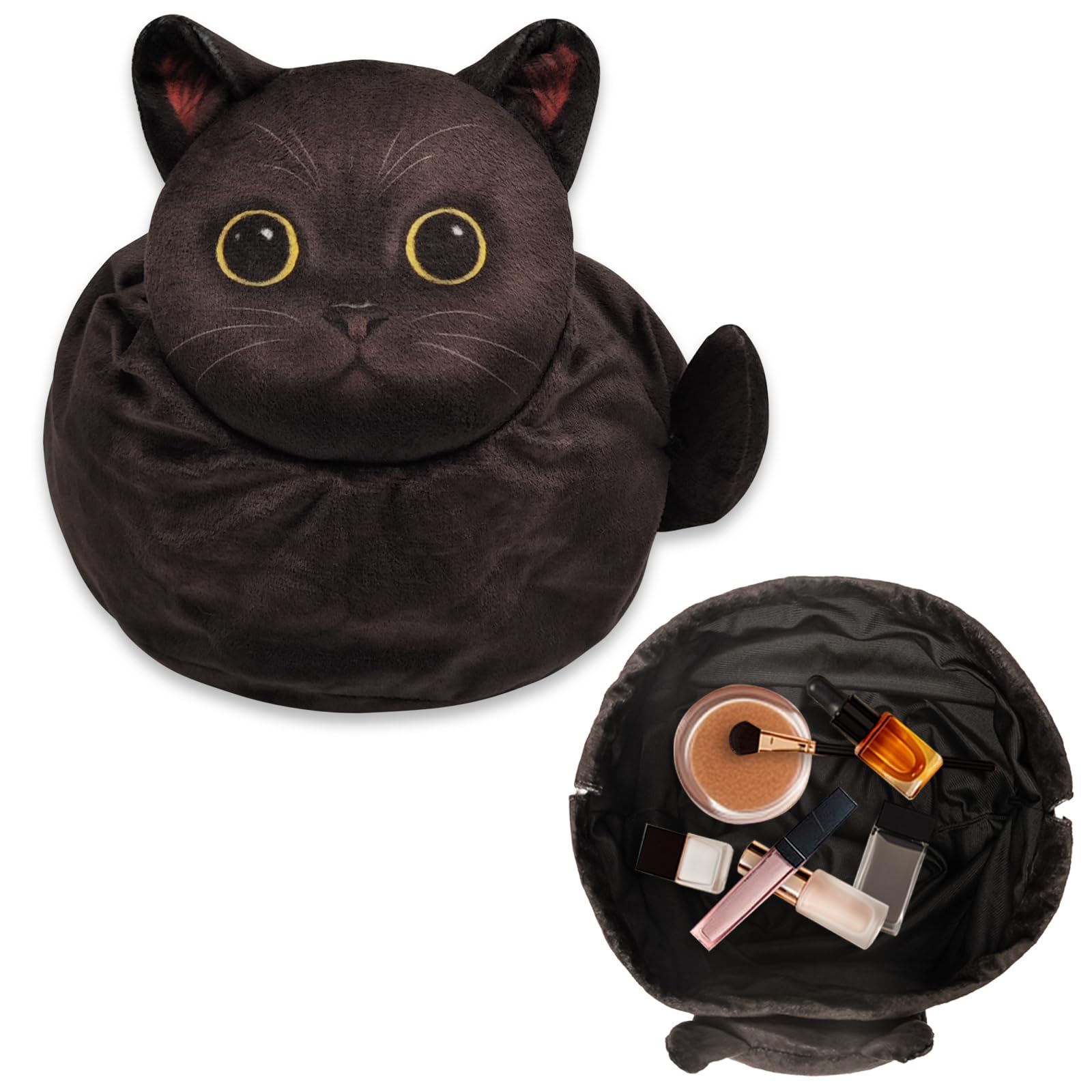 Openhahaha gift-wrapped pouch, ready as a cat-lover present