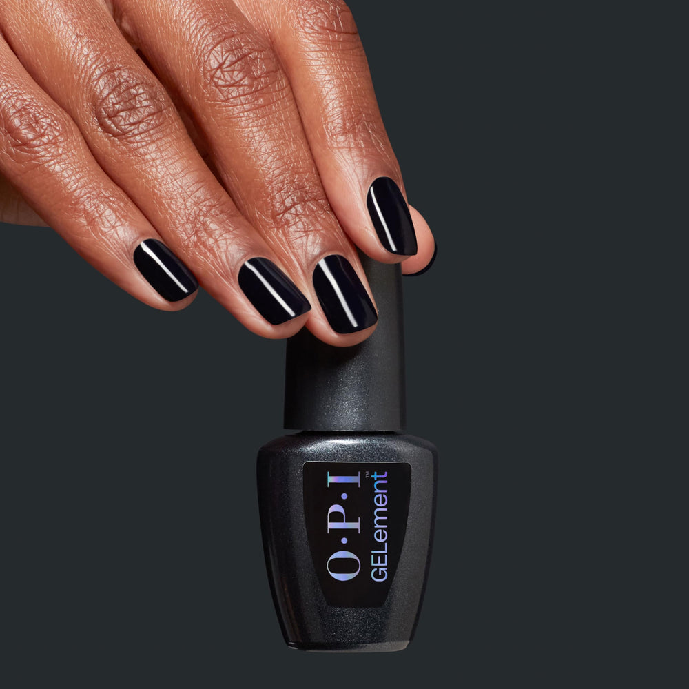 OPI EMOtional in application scene with LED lamp showing at-home curing process
