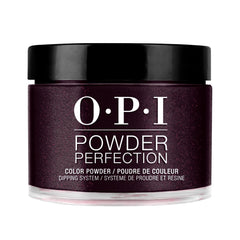 OPI front packaging showing deep purple dip powder and branding for easy identification