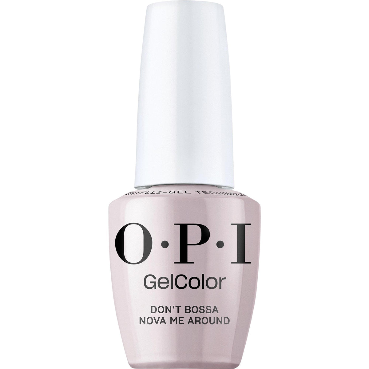 OPI bottle front view showing shade and professional gel benefits