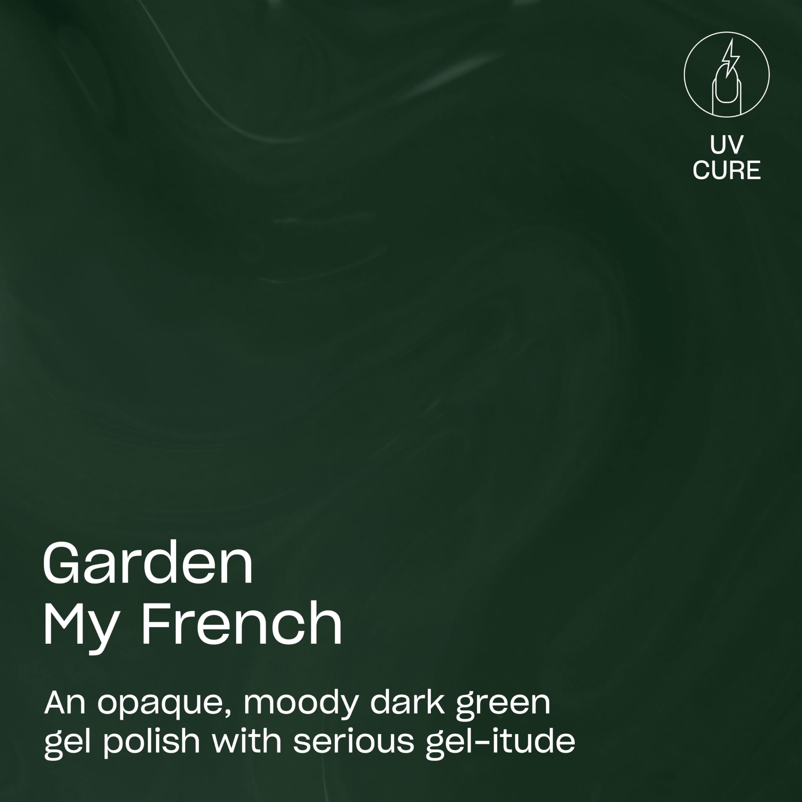 OPI brush stroke of Garden My French showing smooth coverage and pigment