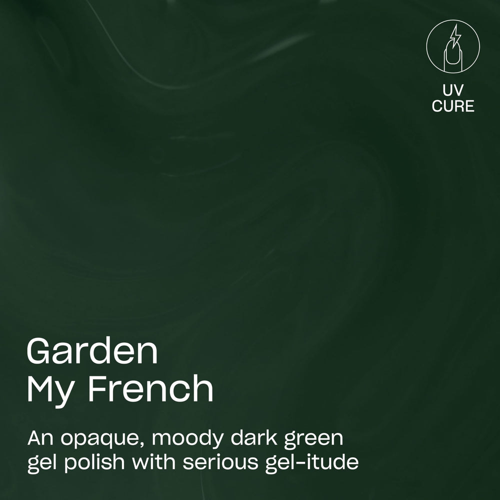 OPI brush stroke of Garden My French showing smooth coverage and pigment