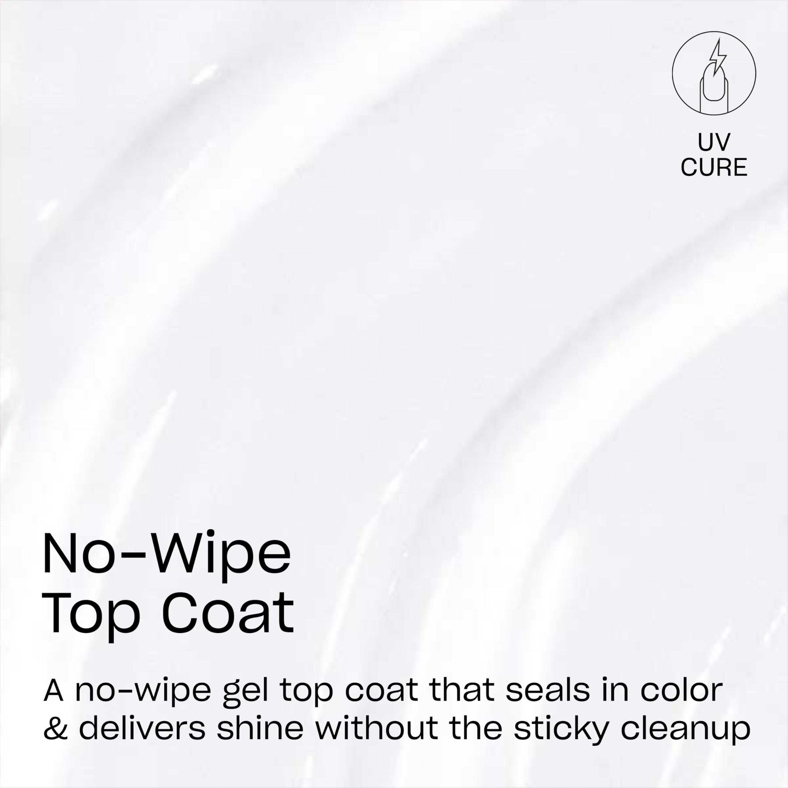 OPI brush closeup displaying smooth application for even coverage and durability