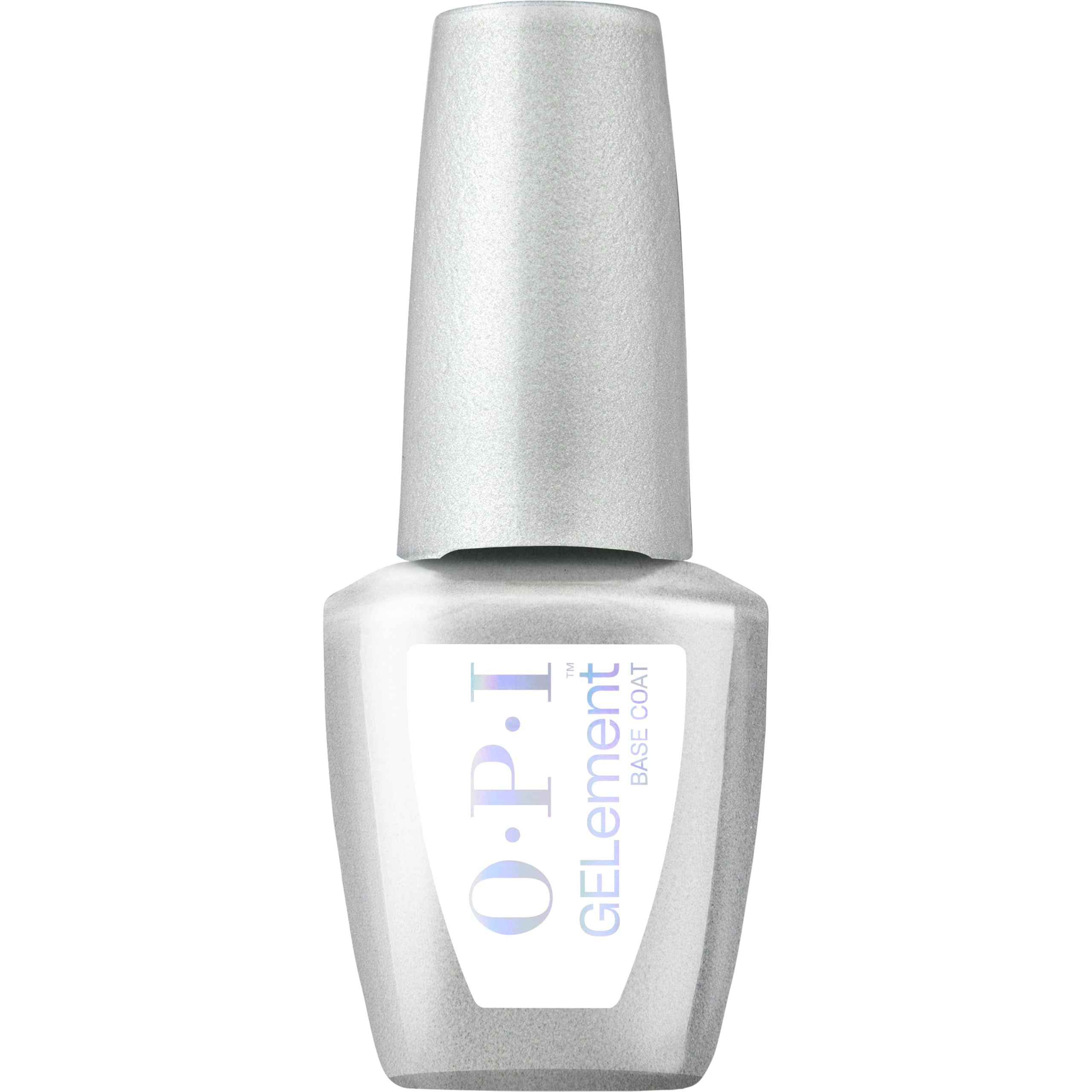 OPI GELement base coat front packaging showing clear bottle and label for easy identification
